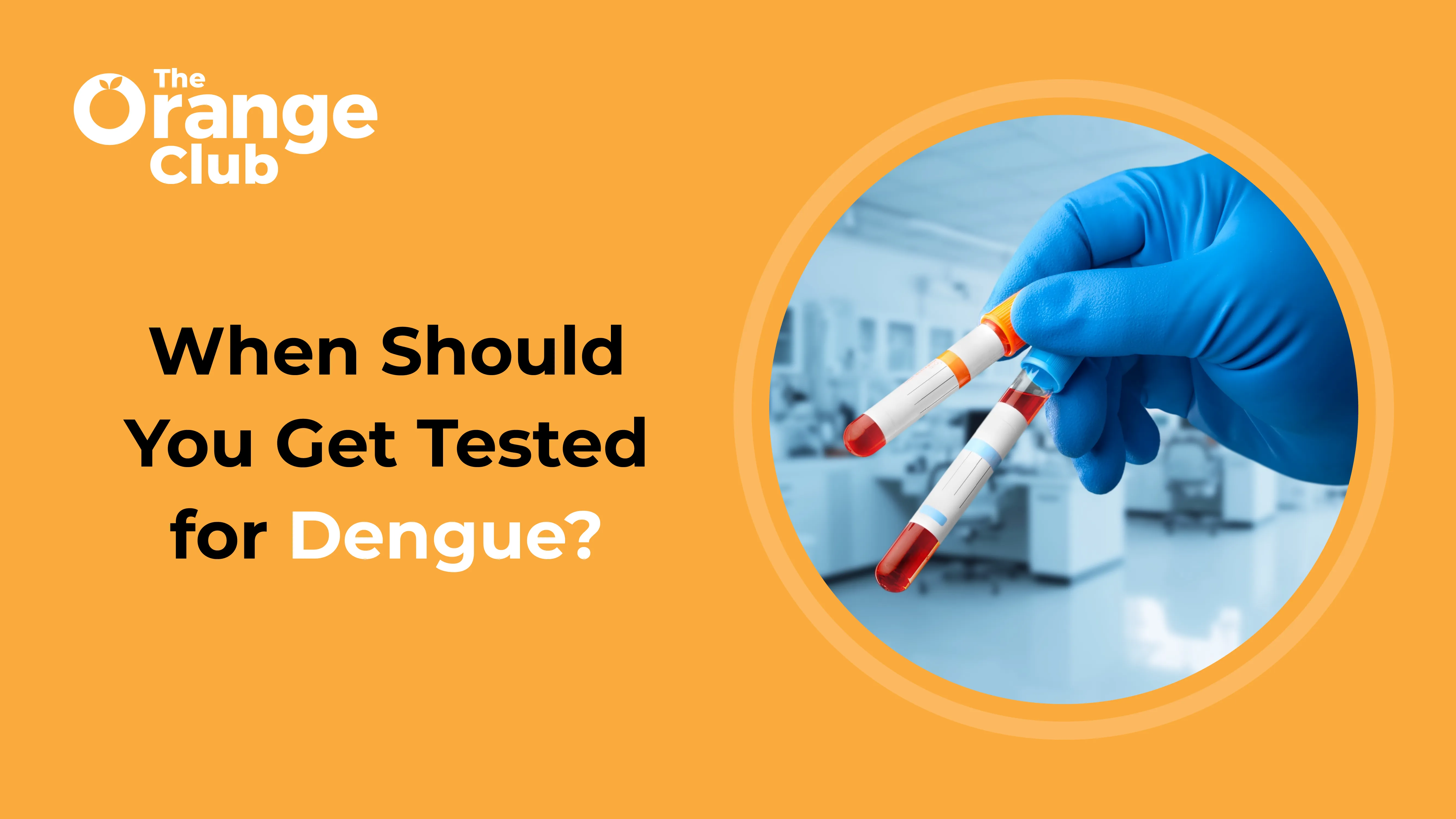 When Should You Take a Dengue Test?